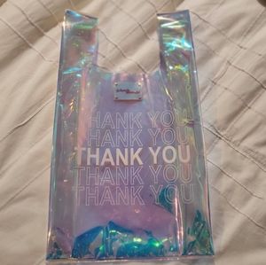 Gelareh Mizrahi THANK YOU BODEGA BAG HOLOGRAM IRIDESCENT